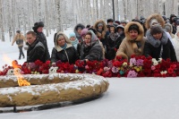 В Ханты-Мансийске сотрудники психоневрологической больницы почтили память погибших в Блокадном Ленинграде