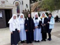 Сестры милосердия Ханты-Мансийской психоневрологической больницы посетили святые места Израиля и Палестины