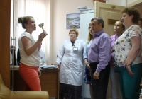 Делегации Тюменской областной организации Профсоюза работников здравоохранения показали возможности Ханты-Мансийской психоневрологической больницы 